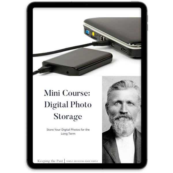 Mini Course: Digital Photo Storage